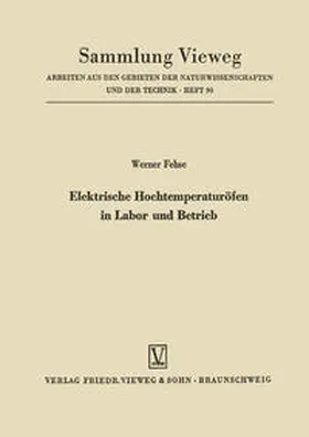 Fehse | Elektrische Hochtemperaturöfen in Labor und Betrieb | E-Book | www.sack.de