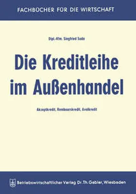 Suda |  Die Kreditleihe im Außenhandel | eBook | Sack Fachmedien