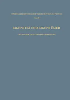 Vaubel | Eigentum und Eigentümer in Unserer Gesellschaftsordnung | E-Book | sack.de