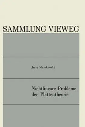 Myszkowski |  Nichtlineare Probleme der Plattentheorie | eBook | Sack Fachmedien