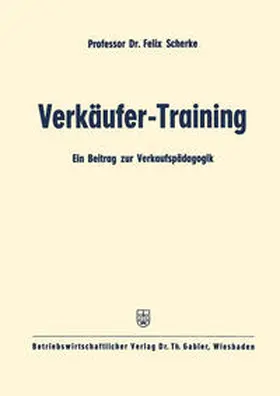 Scherke | Verkäufer-Training | E-Book | www.sack.de