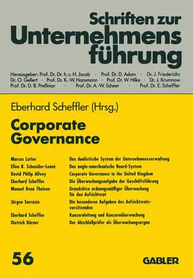 Scheffler |  Corporate Governance | Buch |  Sack Fachmedien
