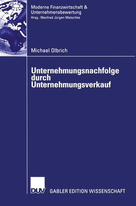 Olbrich | Unternehmungsnachfolge durch Unternehmungsverkauf | E-Book | sack.de