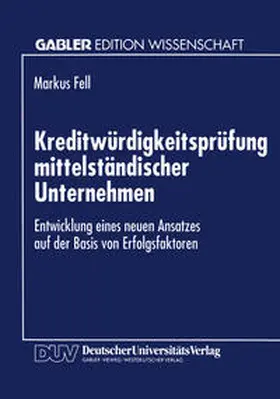 Kreditwürdigkeitsprüfung mittelständischer Unternehmen | E-Book | www.sack.de