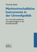  Marktwirtschaftliche Instrumente in der Umweltpolitik | Buch |  Sack Fachmedien