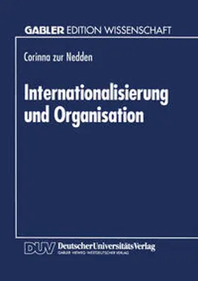 Internationalisierung und Organisation | E-Book | www.sack.de