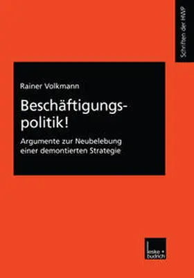 Volkmann |  Beschäftigungspolitik! | eBook | Sack Fachmedien