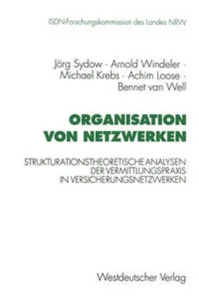 Windeler / Krebs / Loose | Organisation von Netzwerken | E-Book | www.sack.de