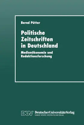 Politische Zeitschriften in Deutschland | E-Book | sack.de
