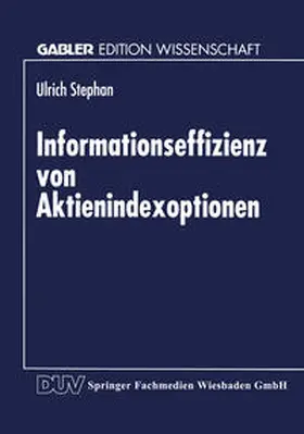 Informationseffizienz von Aktienindexoptionen | E-Book | www.sack.de