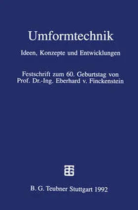 Kleiner / Schilling |  Umformtechnik | eBook | Sack Fachmedien