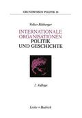  Internationale Organisationen ¿ Politik und Geschichte | Buch |  Sack Fachmedien