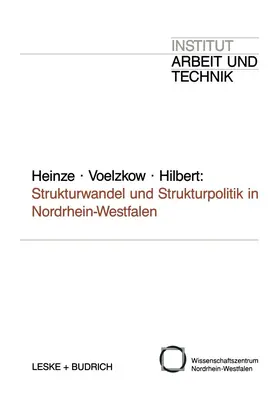 Heinze |  Strukturwandel und Strukturpolitik in Nordrhein-Westfalen | Buch |  Sack Fachmedien