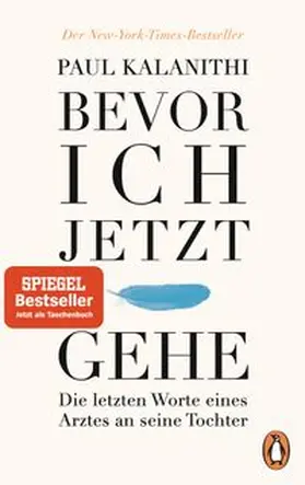 Kalanithi |  Bevor ich jetzt gehe | Buch |  Sack Fachmedien