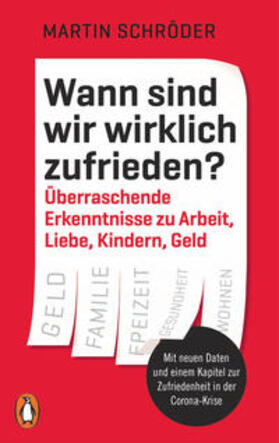 Schröder | Wann sind wir wirklich zufrieden? | Buch | 978-3-328-10807-8 | sack.de