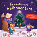 Moritz |  So wunderbare Weihnachten! - Mein Pop-up-Überraschungsbuch | Buch |  Sack Fachmedien