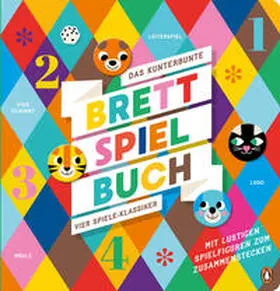  Das kunterbunte Brettspiel-Buch - Vier Spiele-Klassiker | Buch |  Sack Fachmedien