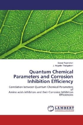 Rajendran / Thangakani |  Quantum Chemical Parameters and Corrosion Inhibition Efficiency | Buch |  Sack Fachmedien