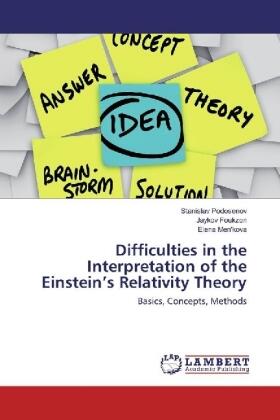 Podosenov / Foukzon / Men'kova |  Difficulties in the Interpretation of the Einstein's Relativity Theory | Buch |  Sack Fachmedien