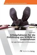 Bauer |  Erfolgsfaktoren für die Einführung von SCRUM in Unternehmen | Buch |  Sack Fachmedien