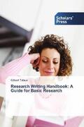 Talaue |  Research Writing Handbook: A Guide for Basic Research | Buch |  Sack Fachmedien