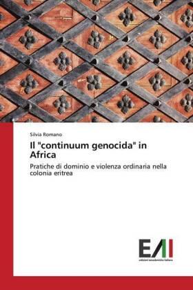 Romano |  Il "continuum genocida" in Africa | Buch |  Sack Fachmedien