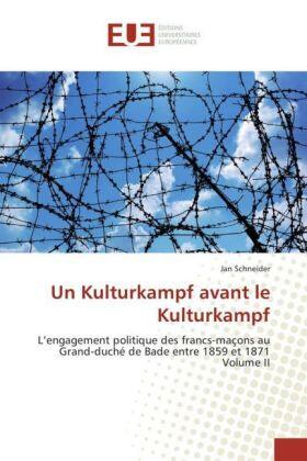 Schneider |  Un Kulturkampf avant le Kulturkampf | Buch |  Sack Fachmedien