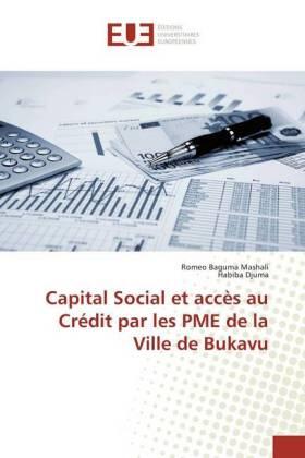 Baguma Mashali / Djuma | Capital Social et accès au Crédit par les PME de la Ville de Bukavu | Buch | 978-3-330-87610-1 | sack.de