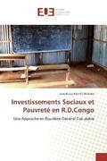 Nlemfu Mukoko |  Investissements Sociaux et Pauvreté en R.D.Congo | Buch |  Sack Fachmedien