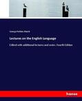 Marsh |  Lectures on the English Language | Buch |  Sack Fachmedien