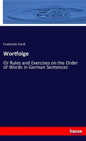 Stock |  Wortfolge | Buch |  Sack Fachmedien
