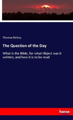 Richey |  The Question of the Day | Buch |  Sack Fachmedien