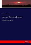Roscoe |  Lessons in elementary Chemistry | Buch |  Sack Fachmedien