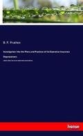 Anonymous / Anonym |  Investigation Into the Plans and Practices of Co-Operative Insurance Organizations, | Buch |  Sack Fachmedien