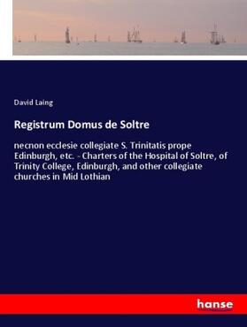 Laing |  Registrum Domus de Soltre | Buch |  Sack Fachmedien