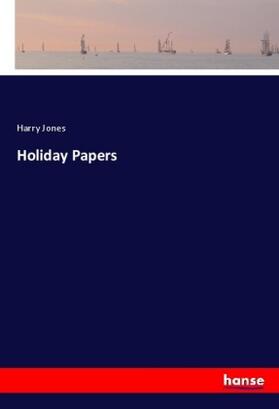 Jones |  Holiday Papers | Buch |  Sack Fachmedien