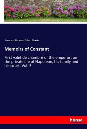 Martin |  Memoirs of Constant | Buch |  Sack Fachmedien