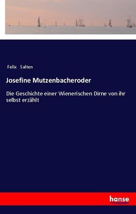Salten |  Josefine Mutzenbacher | Buch |  Sack Fachmedien
