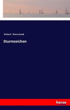 Skowronnek |  Sturmzeichen | Buch |  Sack Fachmedien