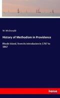 Mcdonald |  History of Methodism in Providence | Buch |  Sack Fachmedien