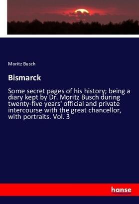 Busch |  Bismarck | Buch |  Sack Fachmedien