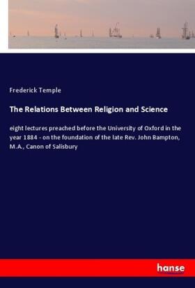 Temple |  The Relations Between Religion and Science | Buch |  Sack Fachmedien
