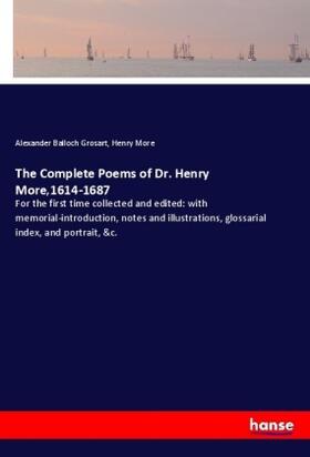 Grosart / More |  The Complete Poems of Dr. Henry More,1614-1687 | Buch |  Sack Fachmedien