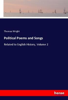 Wright |  Political Poems and Songs | Buch |  Sack Fachmedien