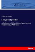 Sprague |  Sprague's Speeches | Buch |  Sack Fachmedien
