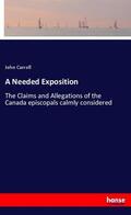 Carroll |  A Needed Exposition | Buch |  Sack Fachmedien