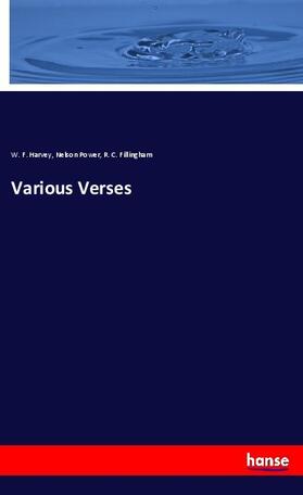 Harvey / Power / Fillingham |  Various Verses | Buch |  Sack Fachmedien
