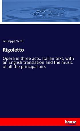 Verdi |  Rigoletto | Buch |  Sack Fachmedien