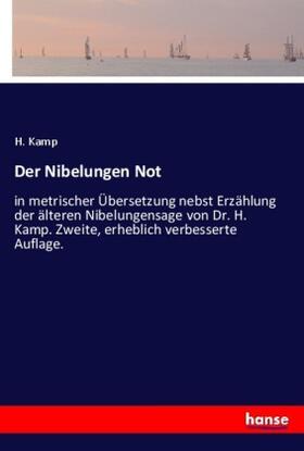 Kamp |  Der Nibelungen Not | Buch |  Sack Fachmedien