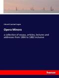Seguin |  Opera Minora | Buch |  Sack Fachmedien